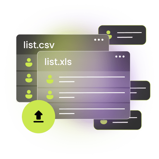 Upload Your Contact List