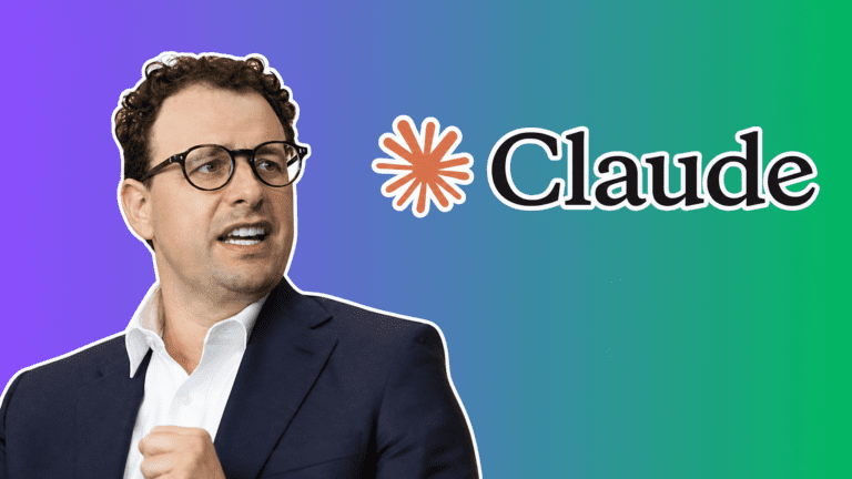 Dario Amodei and Claude AI logo, AI Insider Week 22 Story 1 hero image