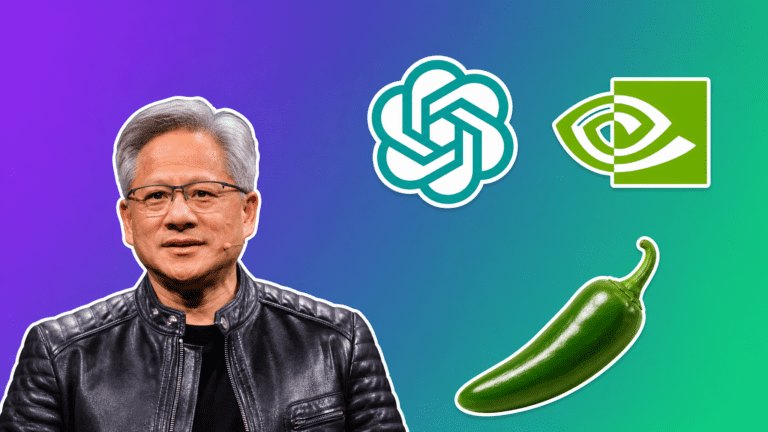 AI news Nvidia with Jensen Huang, OpenAI and the Jalapeno chip. Noticias de IA Nvidia.