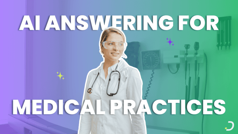 AI answering service for medical practices