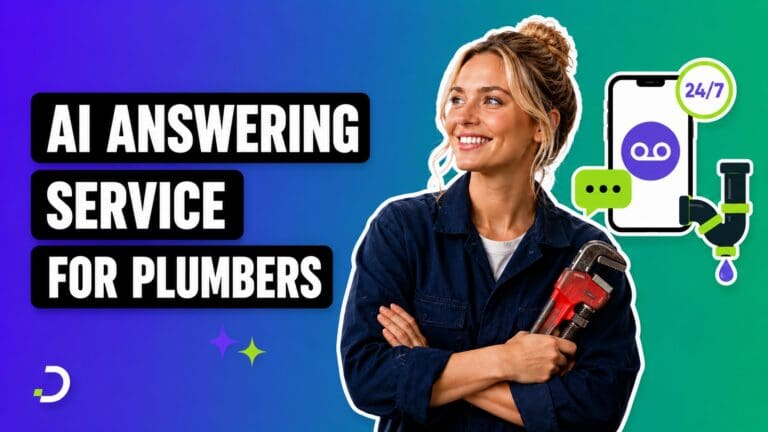 AI answering service taking a plumbing emergency call 24/7 in English and Spanish