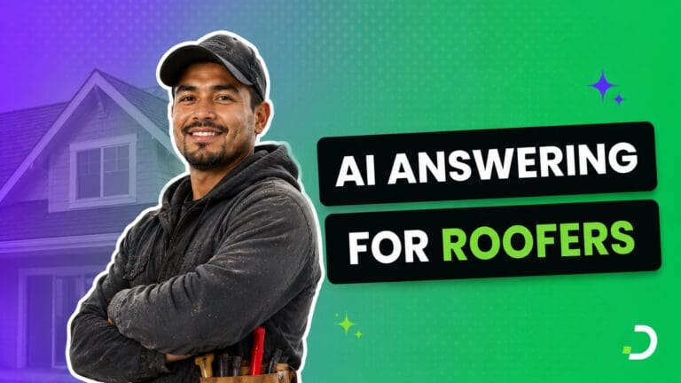 AI answering service capturing storm-damage roofing calls 24/7 in English and Spanish