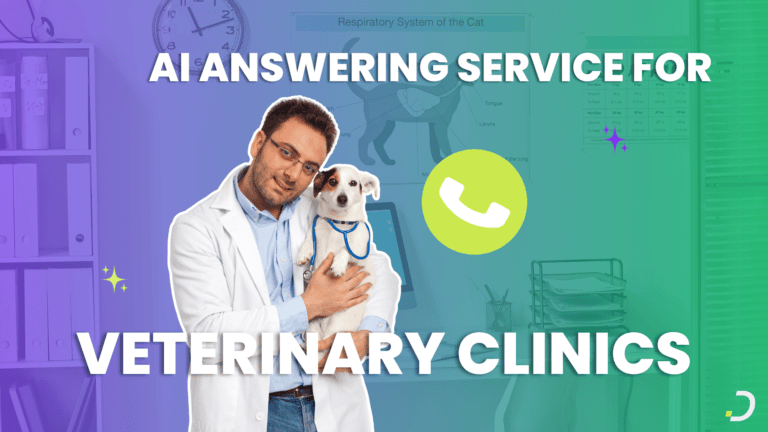 AI answering service for a veterinary clinic handling a pet emergency call