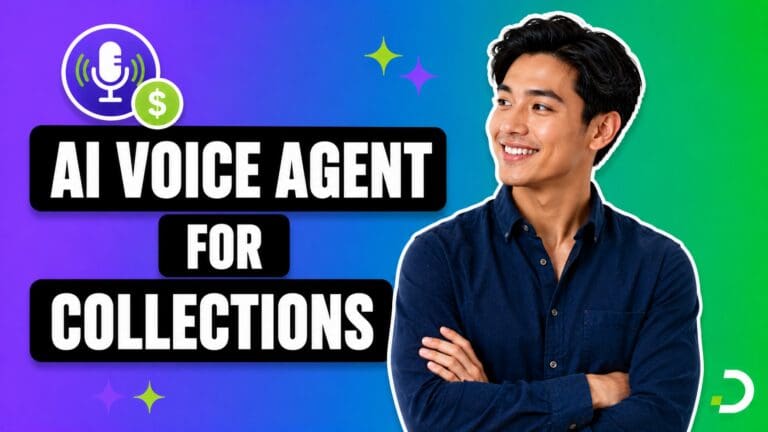 AI voice agent making a compliant debt collection call
