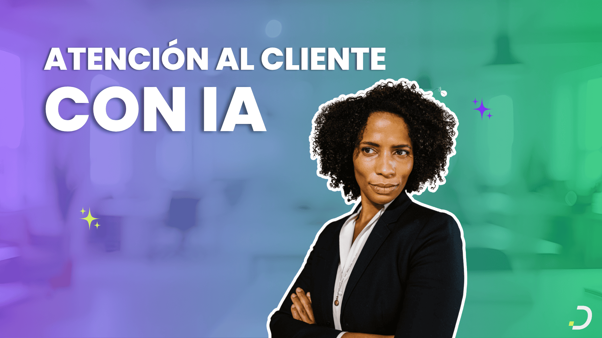atención al cliente con IA atendiendo por voz y chat