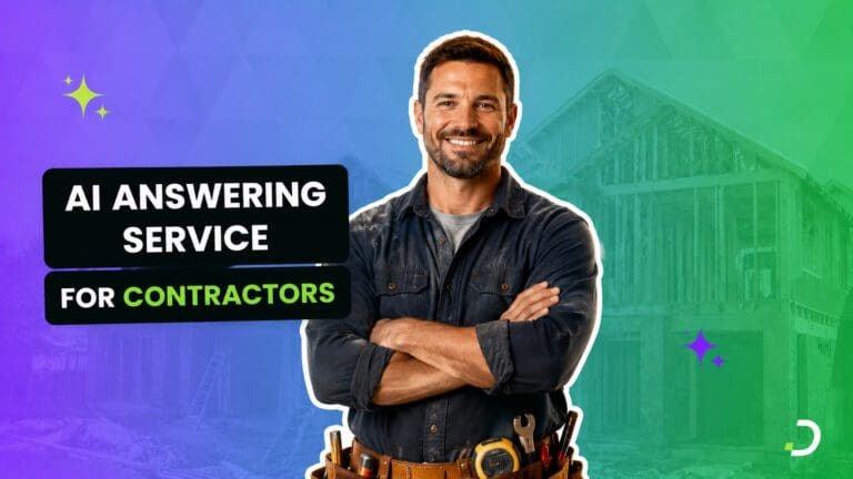 The 8 best AI answering services for contractors in 2026 compared, from AI agents to live receptionists
