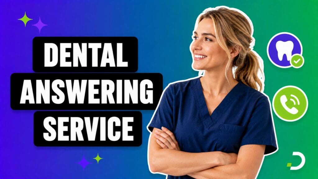AI dental answering service booking a patient appointment for a dental office