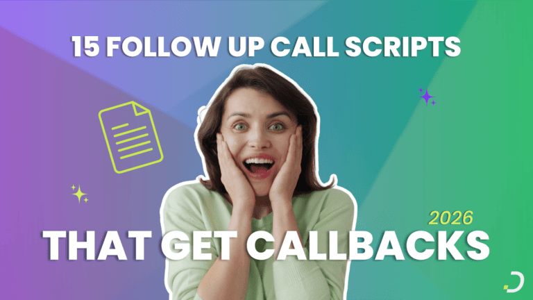 follow up call scripts for sales teams to get callbacks