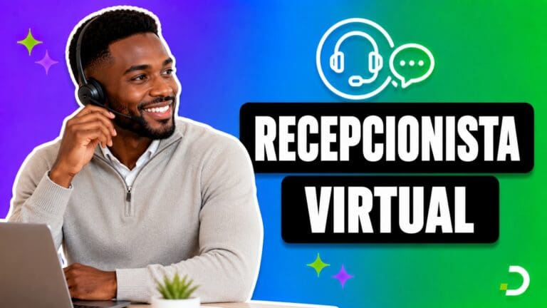 Recepcionista virtual con IA en español que contesta y agenda citas