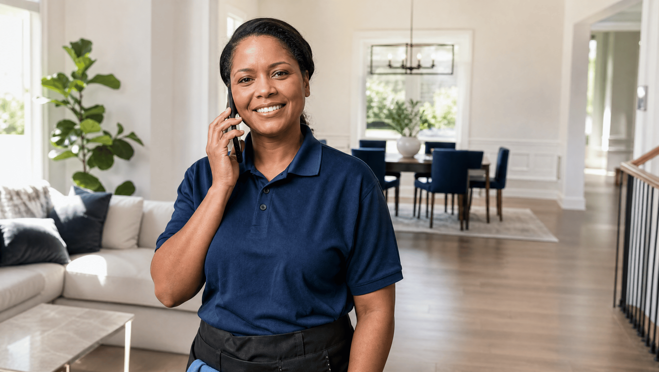AI answering service for cleaning companies booking jobs 24/7