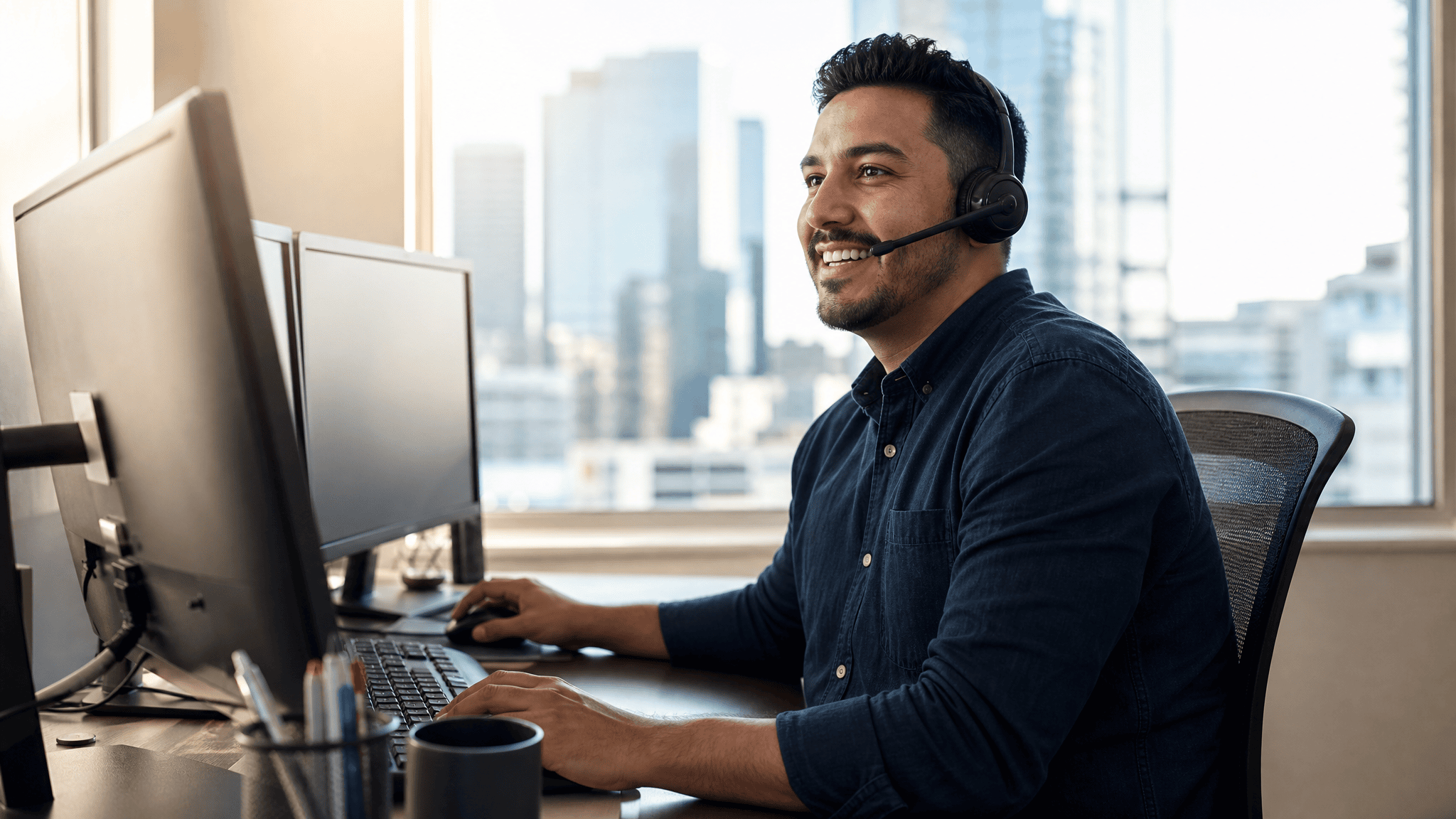 AI lead qualification tool scoring B2B leads and syncing to a CRM