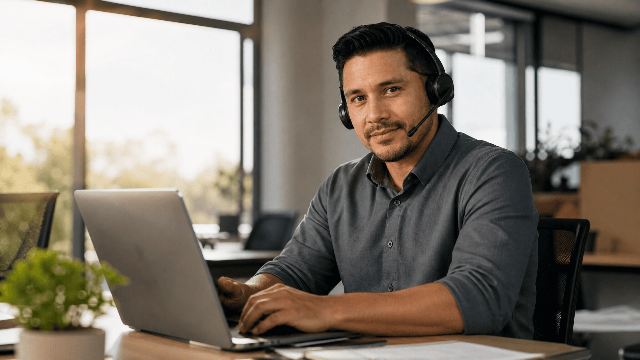Agente de ventas calificando leads por llamadas con IA