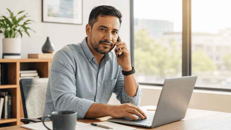 Asesor financiero califica un lead por WhatsApp con mensajes listos para agendar la asesoria