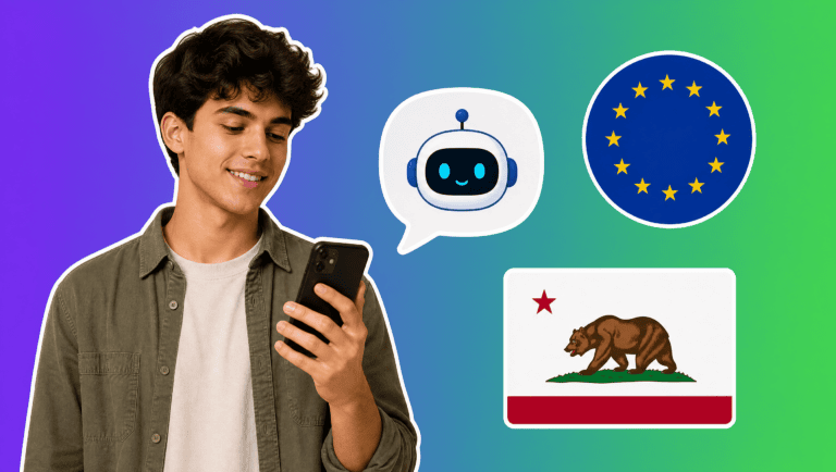 California AI transparency law over a purple-to-green gradient, AI Insider Week 31
