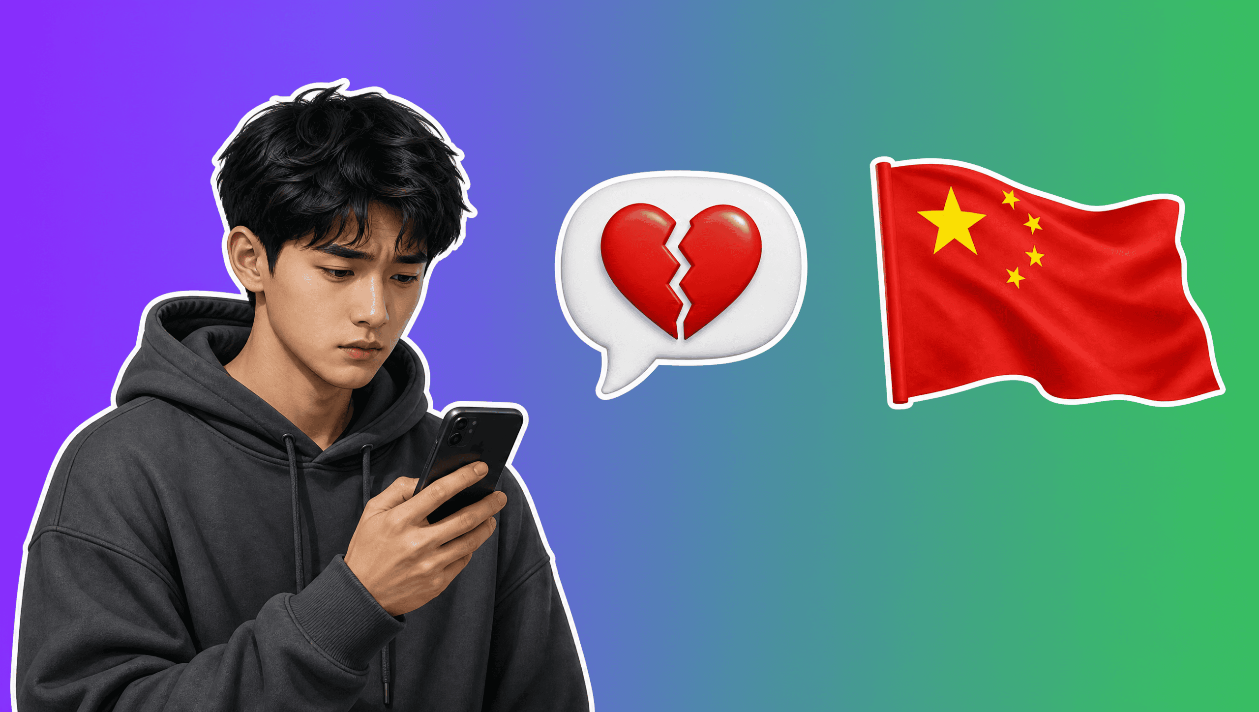 China AI companion crackdown over a purple-to-green gradient, AI Insider Week 31